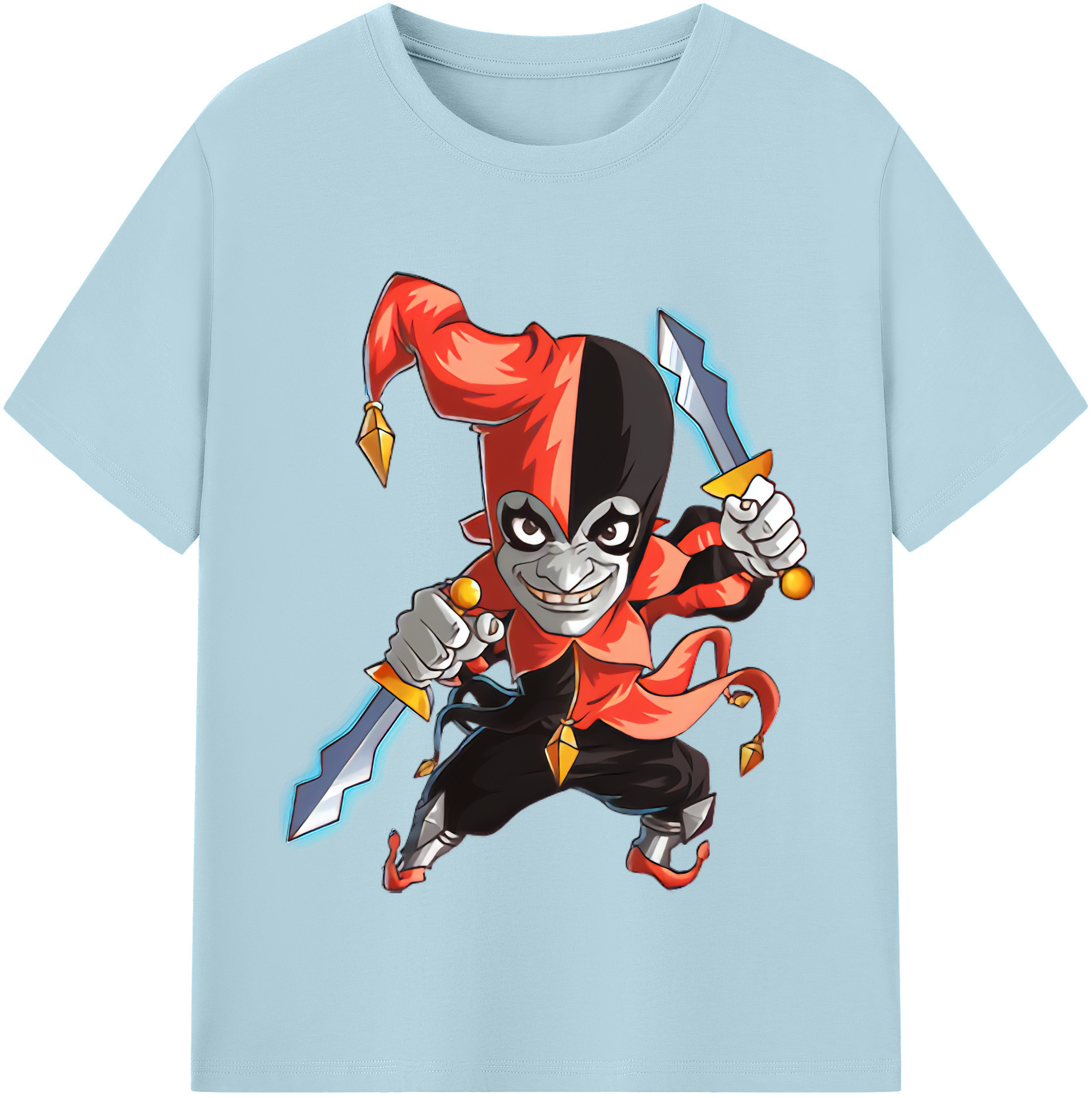 リーグ・オブ・レジェンド League of Legends LOL 綿100％半袖Tシャツ（フロントプリント）